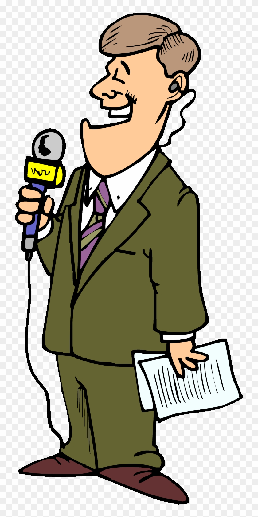 Crimefile News Needs Reporters - Cartoon Reporters #1028698