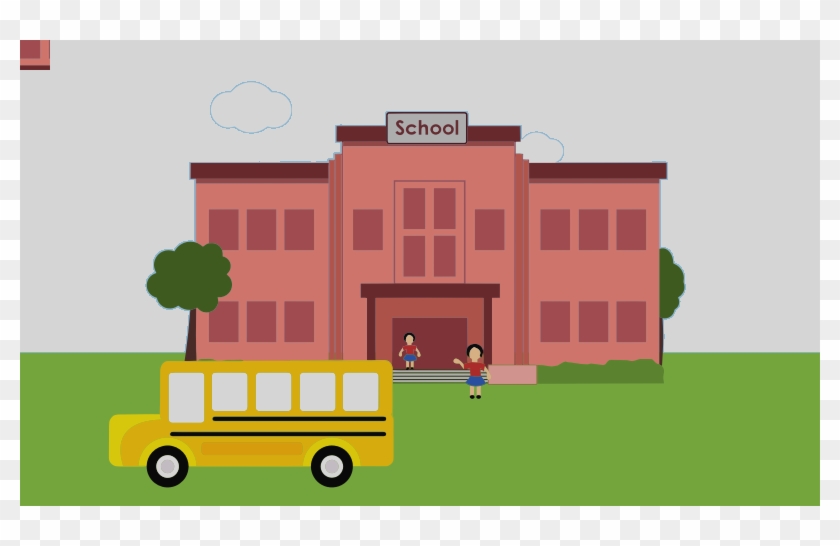 Free To Use & Public Domain School Building Clip Art - School Building Clipart Png #1028719