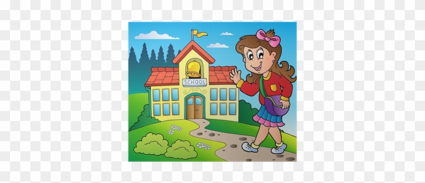 School Building Clip Art #1028780