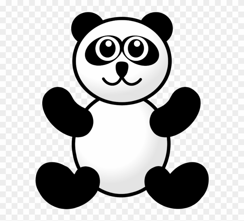 Cute Panda Bear Clipart - Monkey Clip Art Transparent Background #1028829