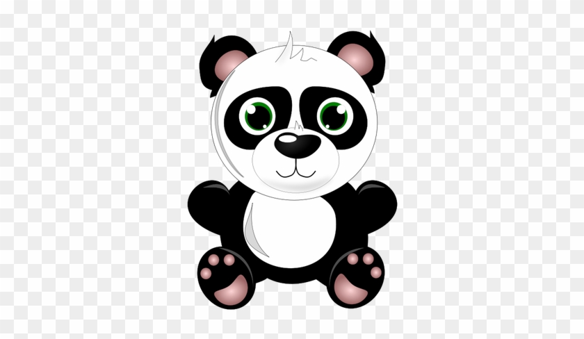 Panda Clipart Cute Cartoon Clipart Baby Panda Cartoon Free Transparent Png Clipart Images Download