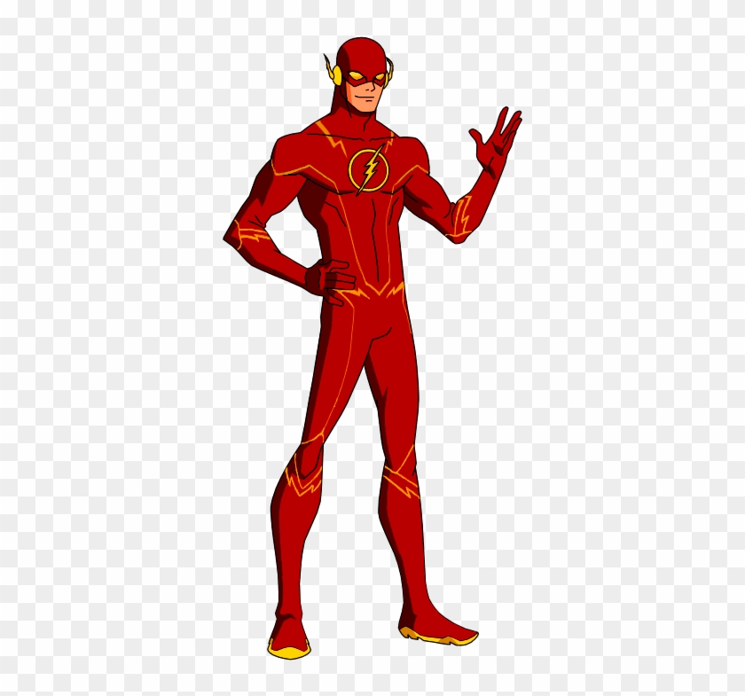 New Earth The Flash Animated By Kyomusha - Flash New 52 Suit #1028859