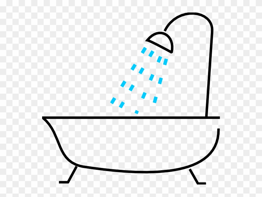 My - Cartoon Picture Of A Shower #1028874