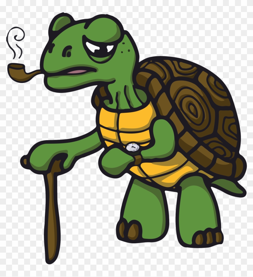 Old Turtle Cartoon Download - Turtle Caricature - Free Transparent PNG  Clipart Images Download