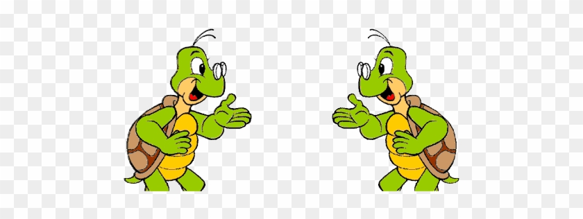 Cartoon Turtles Blowing A Kiss Back And Forth - Nombre Larisa #1028920