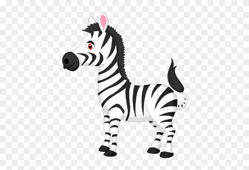 Drawn Zebra Clipart - Zebra Cartoon #1028976