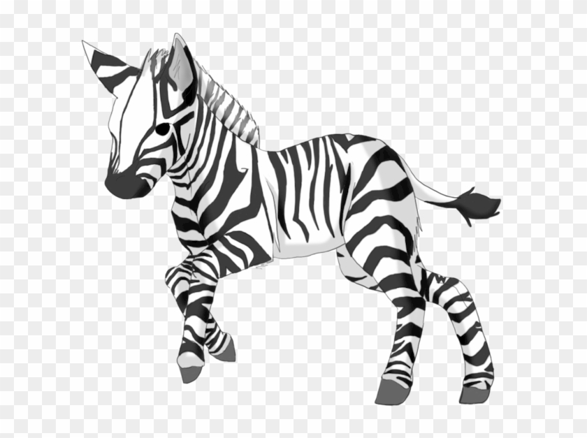 Drawn Zebra Chibi - Zebra Chibi #1028989