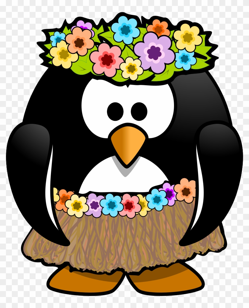 Hula Clipart - Adã©lie Penguin #1029012