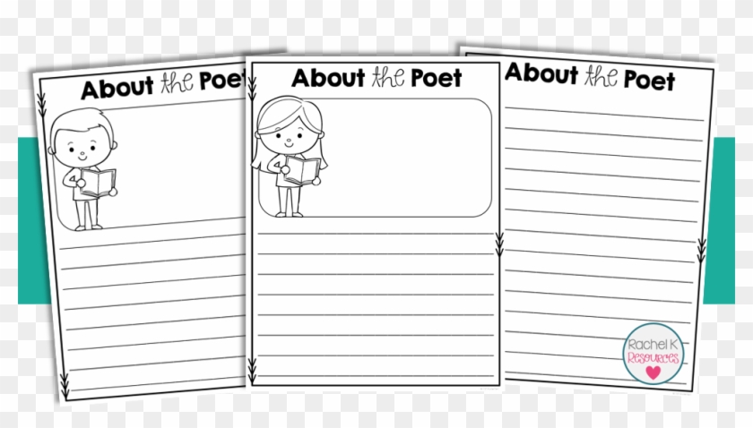 Poetry Book Template Rachel K Tutoring Blog - Cartoon #1029039