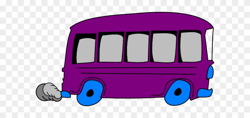 Smoke Clipart Bus - Bus Clip Art #1029037