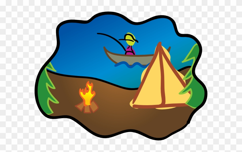 Camping Clip Art At Clker Clipartall - Campsite #1029059