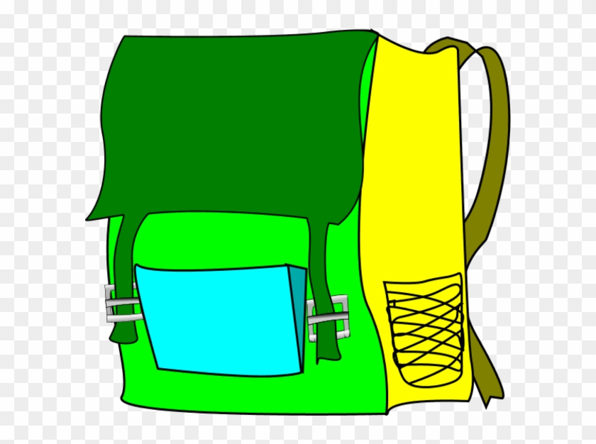 School Bag Vector Clip Art - Backpack #1029092