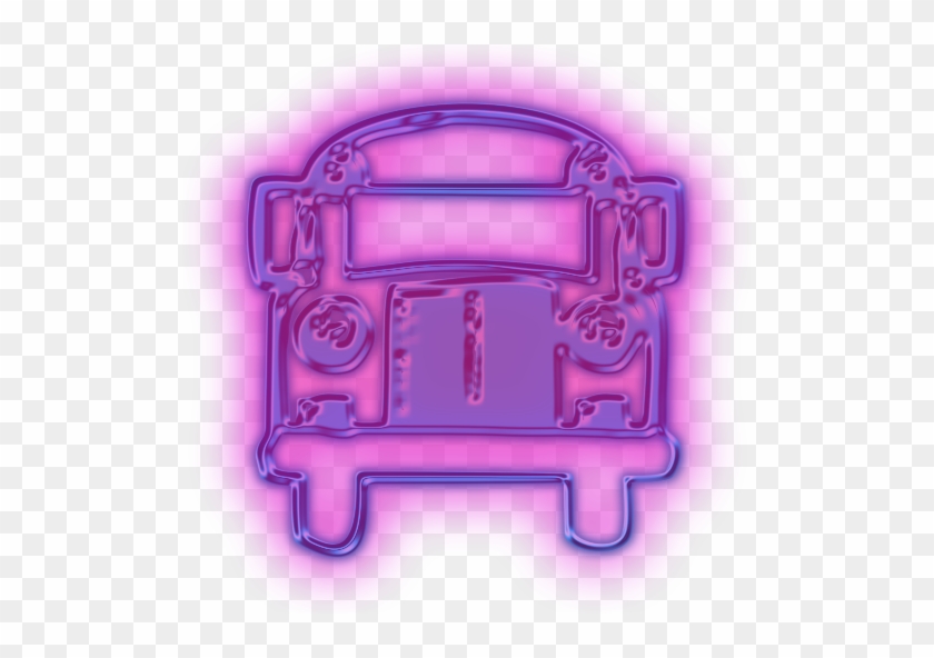 Purple Clipart School Bus - School #1029109