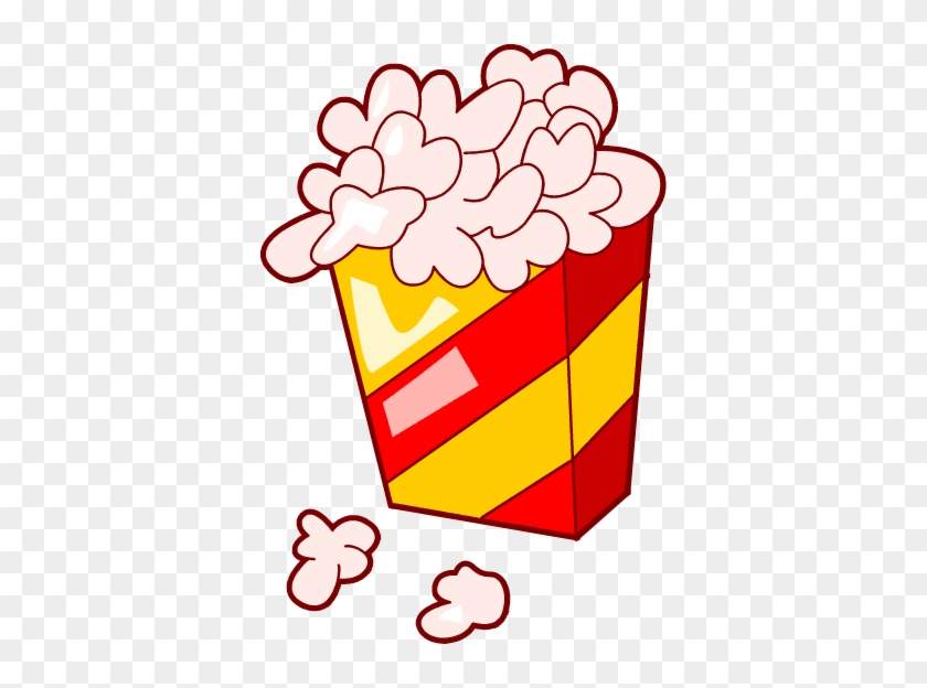 Movie Popcorn Clipart No Background - Popcorn Clip Art #1029153