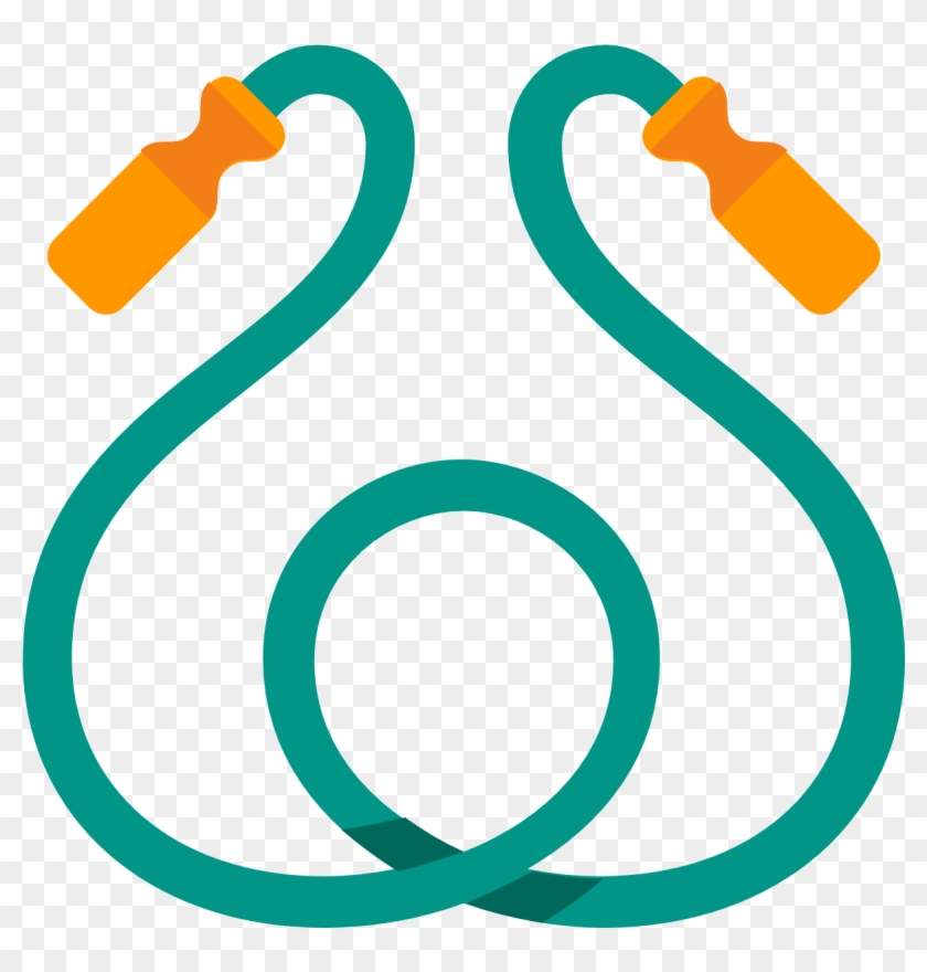 Jump Rope Clip Art For Kids - Jumping Rope Icon #1029175