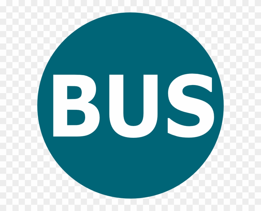 Free Vector Bus Logo Blau Clip Art - Bus Logo #1029226