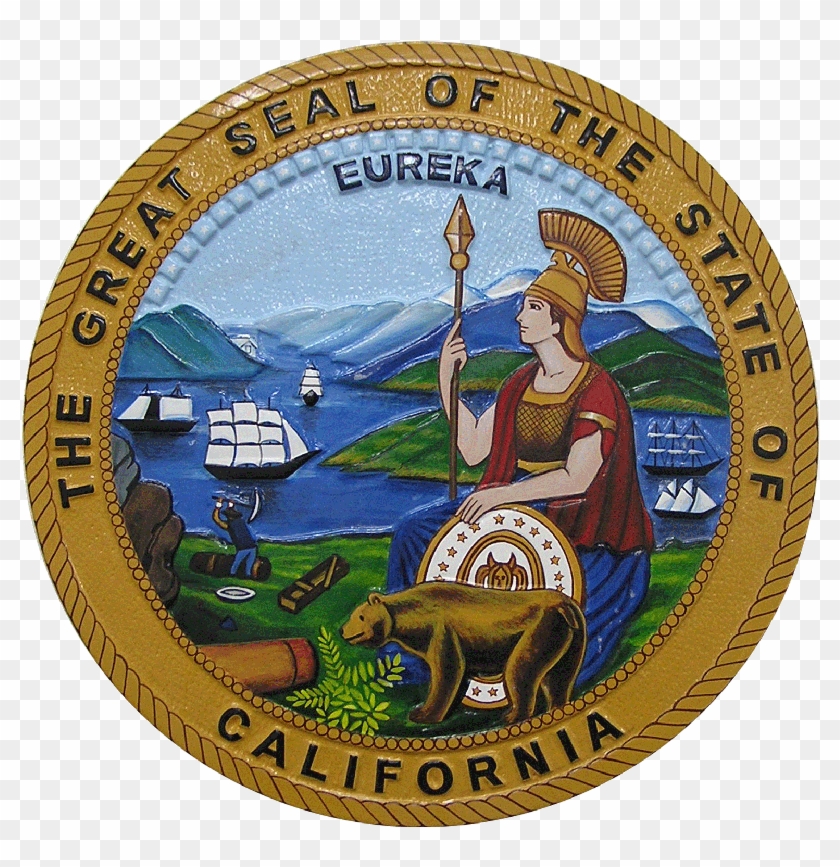 Great Seal Of California - Great Seal Of The State Of California #1029496