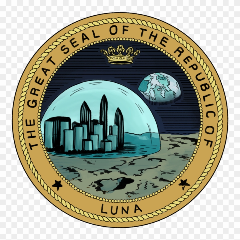 Lunar Republic Seal By Blindthistle - Cress #1029540