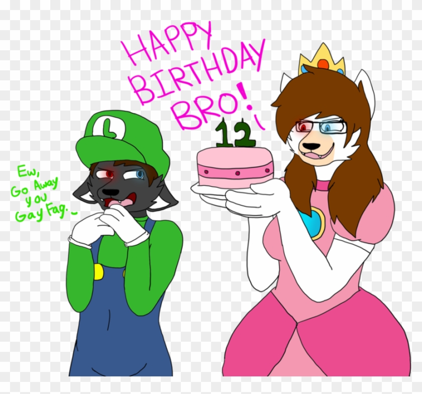 Happy Birthday Little Bro By Senpai-samuel - Cartoon #1029629