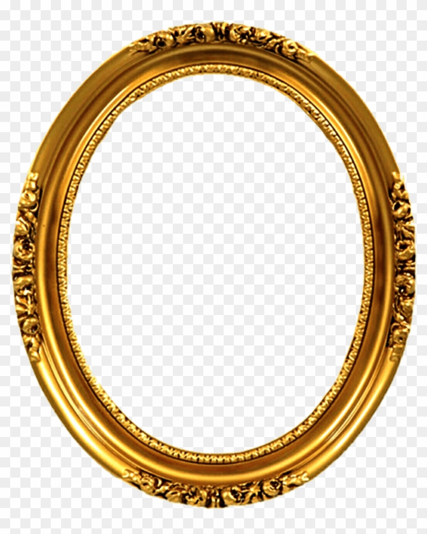 Old Oval Picture Frames #1029713