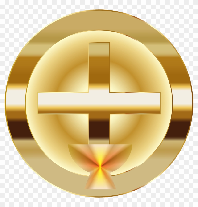 Chalice, Cup, Jesus, Christ, Cross, Crucifix, Christian - Cup And Cross Of Christianity: #1029735
