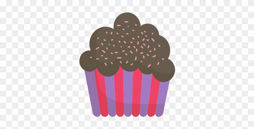 Sweet Cupcake Vector - Illustration #1029764