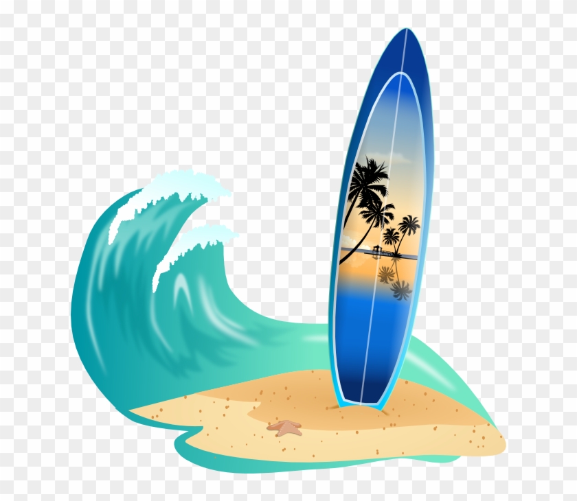 Cartoon Surfboard Clipart Free Clip Art Images - Clip Art #1029843