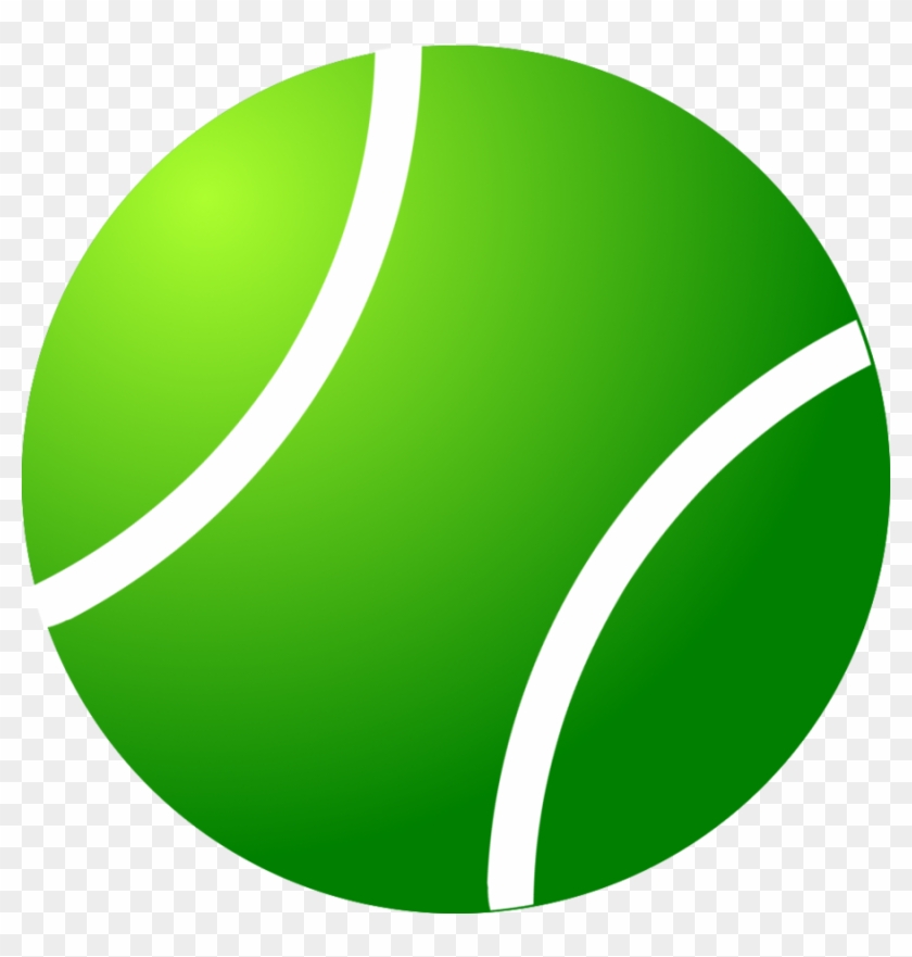 Simple Green Tennis Ball Png Image - Portable Network Graphics #1029863