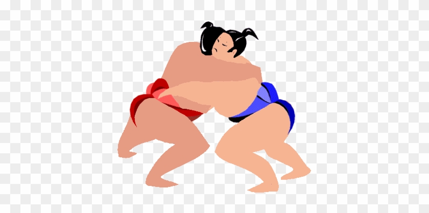 Sumo Wrestling Graphics And Animated Gifs - Sumo Wrestling Clipart #1029932