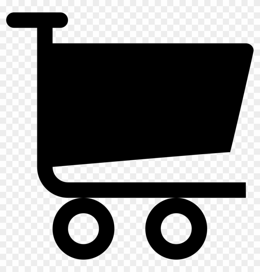 Shopping Cart Black Silhouette Comments - Commerce Silhouette #1029975