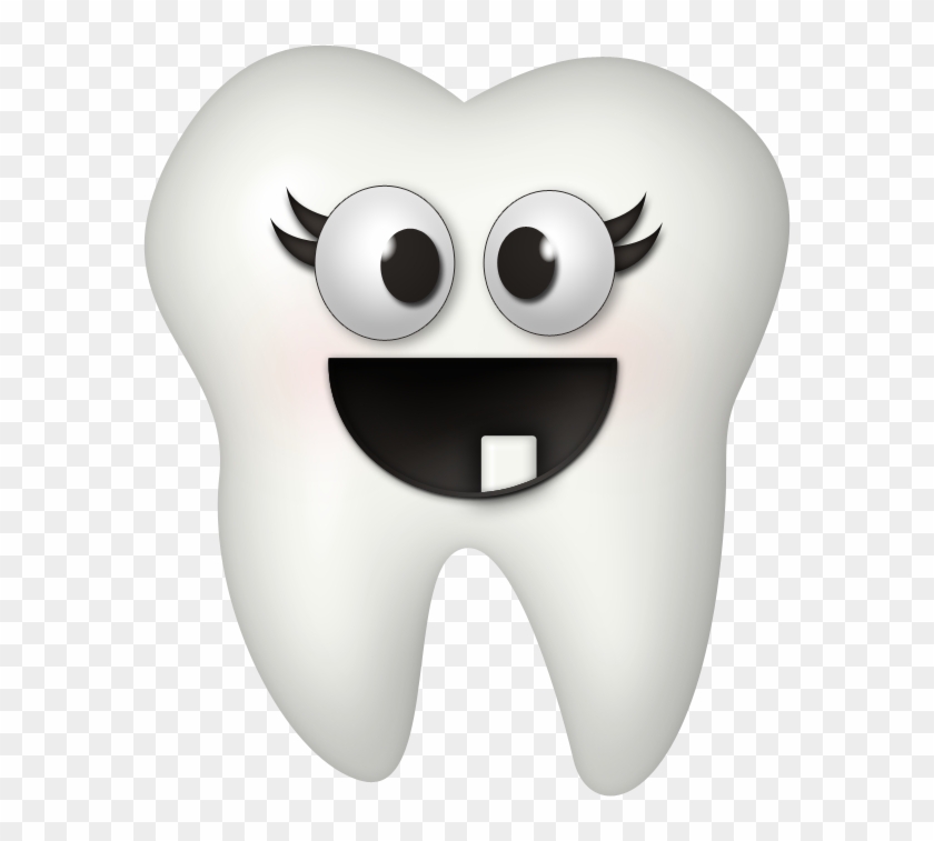 Teeth Clipart Single Tooth - Baby Tooth Clipart Png #1030030