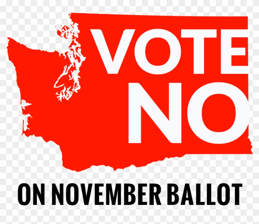 Vote No 594 - Map Of Washington State #1030071