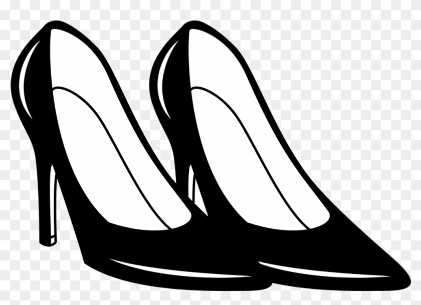 Medium Image - High Heel Shoes Clipart #1030187