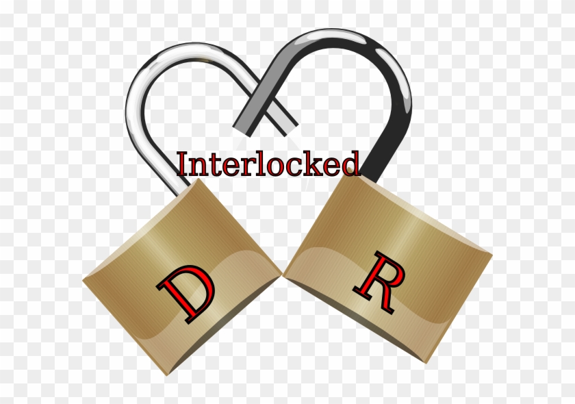 Interlocked Clip Art At Clker - Love #1030208