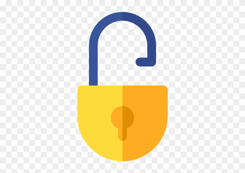 Open Lock Free Icon - Open Lock Free Icon #1030210