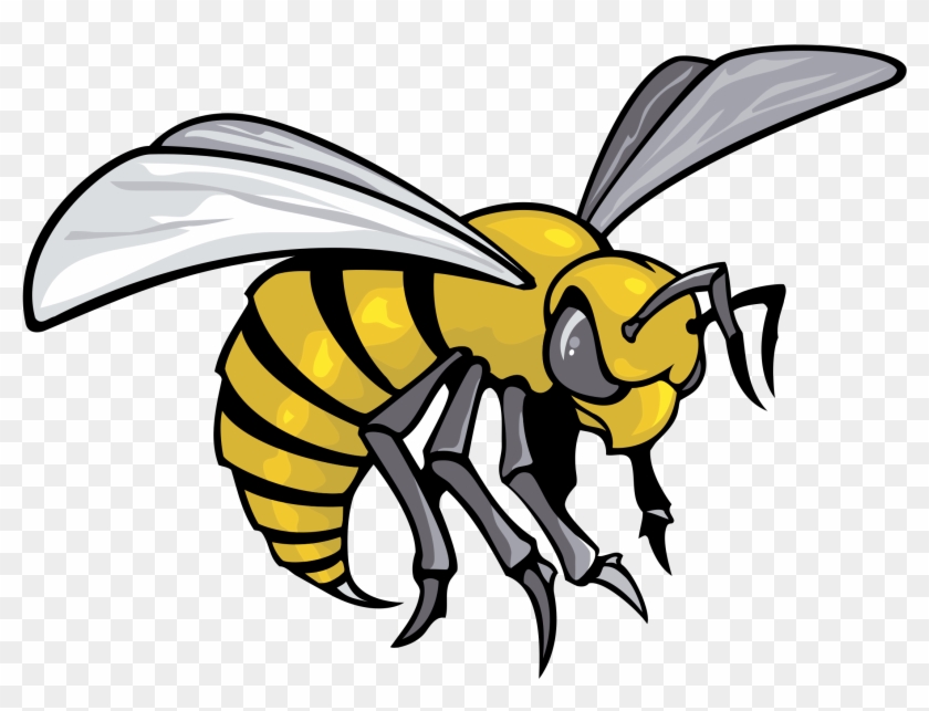 Alabama State Hornets Logo Black And White - Alabama State Hornets Football #1030337