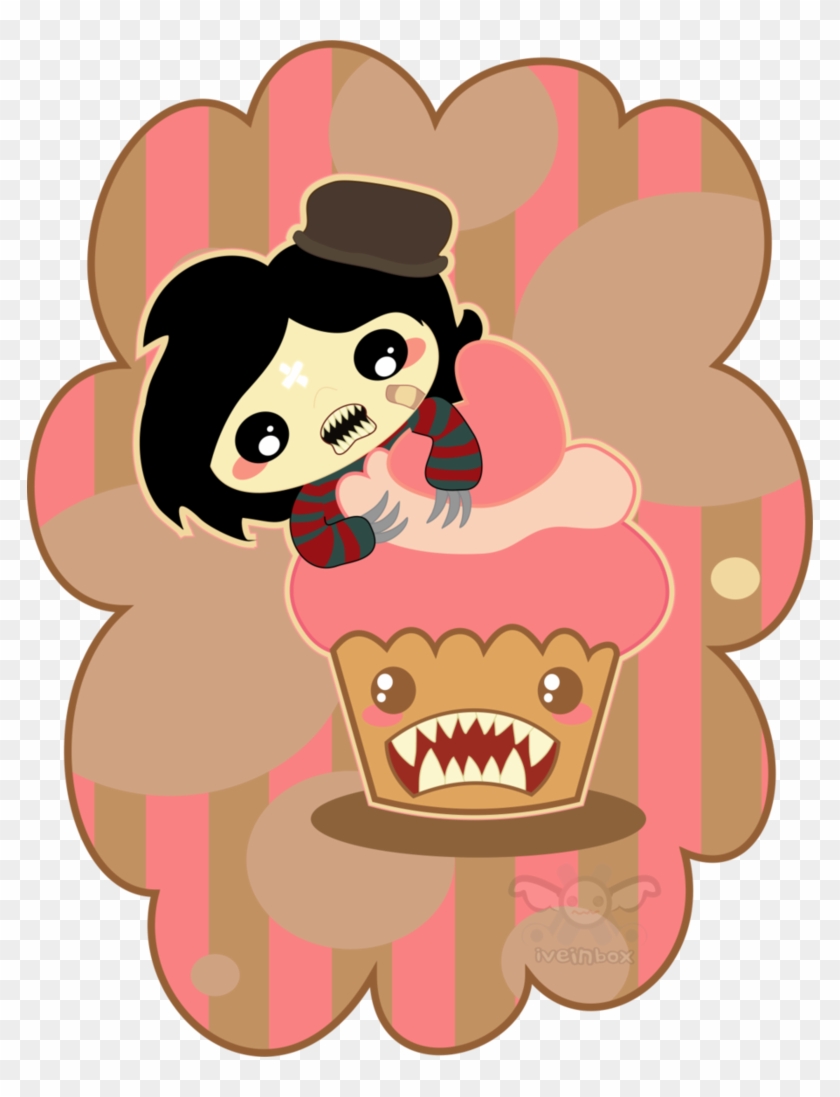 Freddy Krueger Loves Cupcake By Iveinbox - Jason Voorhees #1030392