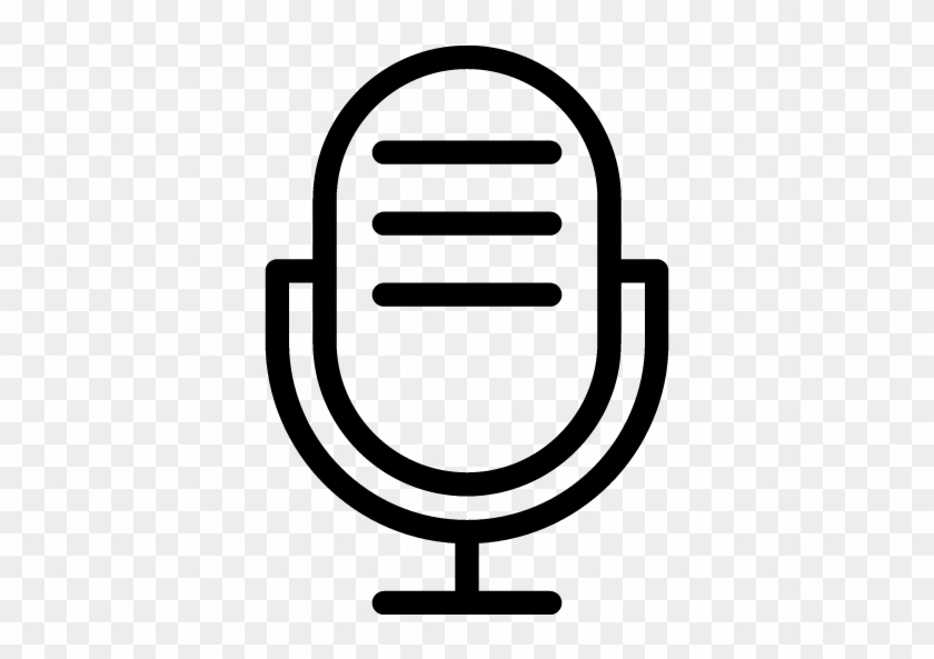 Pixel - Microphone Line Icon #1030421