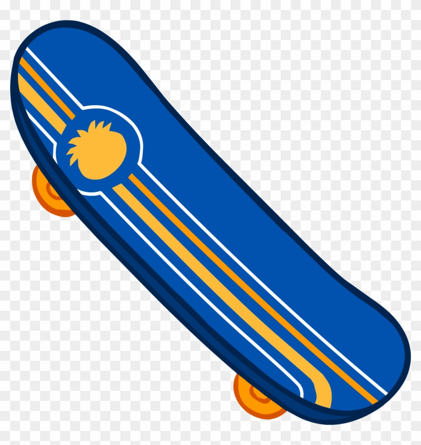 Items - Blue Skateboard Png #1030508