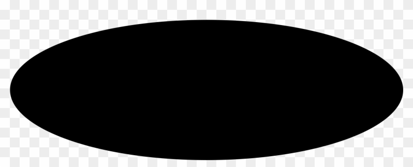 Oval Refixed - Black Circle Icon Png #1030554