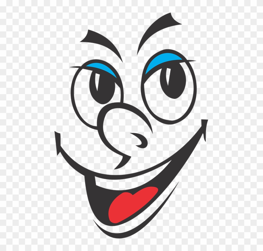 Funny Cartoon Face 22, Buy Clip Art - Cartoon Face Png #1030569