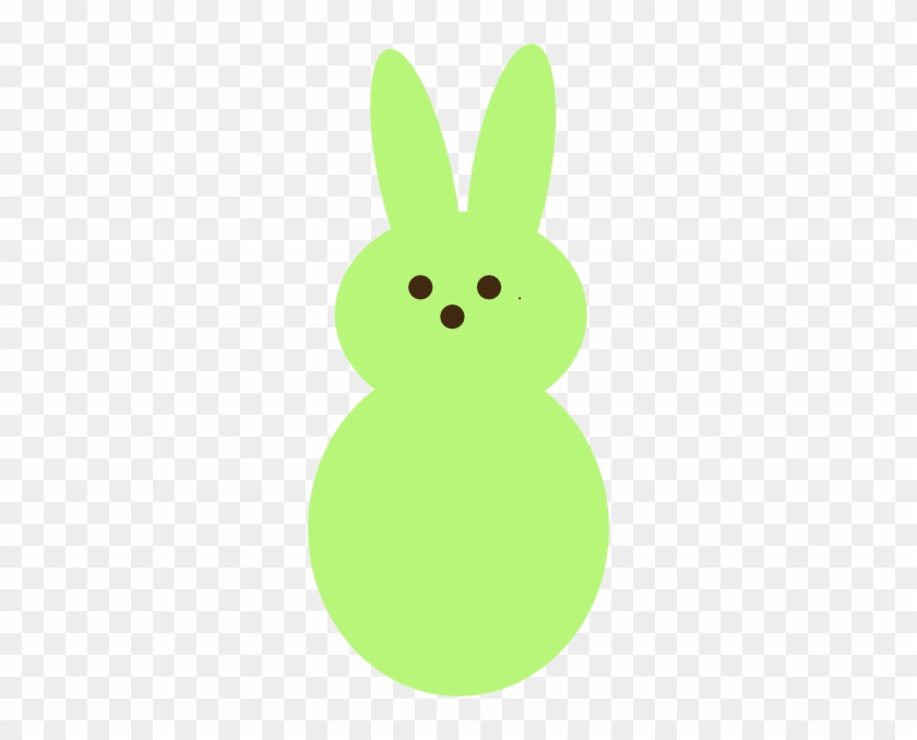 Green Peep Clip Art At Clker Com Vector Clip Art Online - Easter Peeps ...