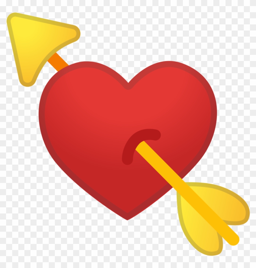Heart With Arrow Icon - Heart With Arrow Icon #1030741