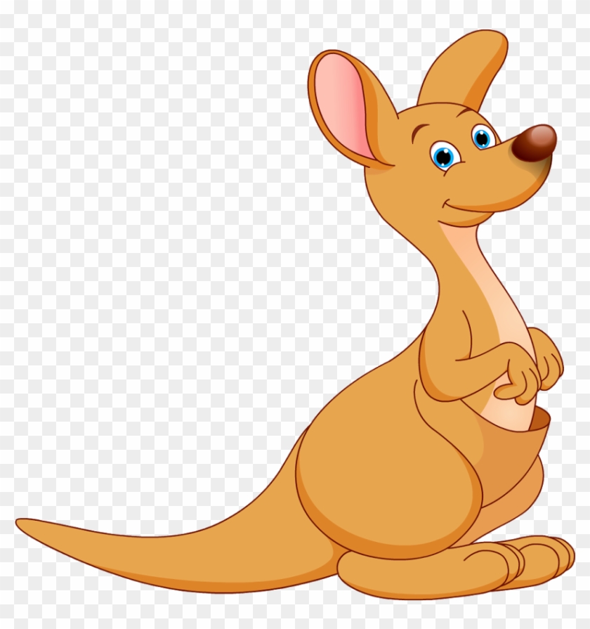 Kangaroo Animation Animated Cartoon Clip Art - Cartoon Image Of Kangaroo #1030770