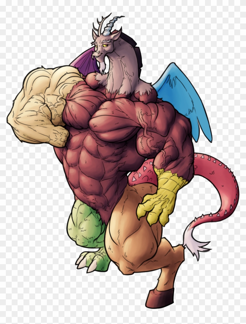 Furry, Buff, Colored, Deltscord, Discord, Fetish, Muscle - Mlp Discord Muscles #1030783