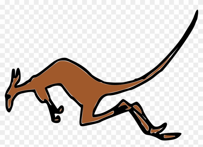 Kangaroo Cartoon 23, Buy Clip Art - Imagini De Colorat Cangurul #1030787