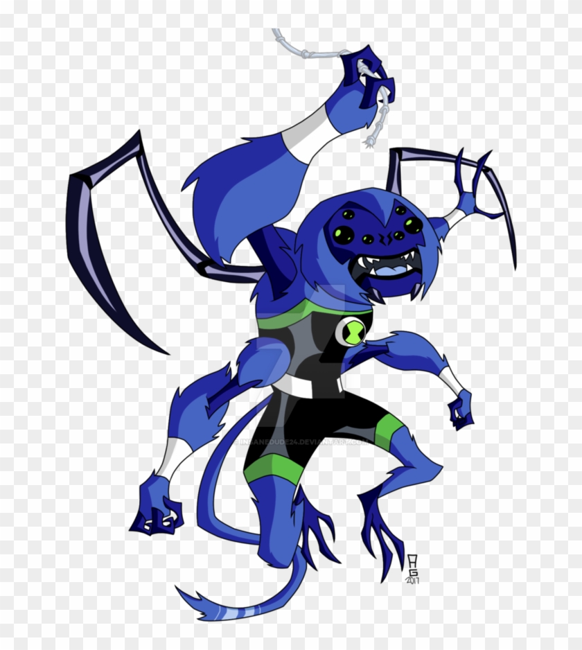 English - Name - &nbsp - Ghost Arms Fusion Between - Diamondhead Ben 10 #1030812