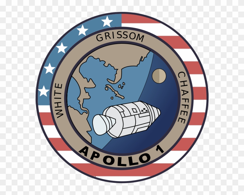 Apollo 1 Never Launched As A Fire Started Destroying - Apollo 1 Mission Logo #1030844