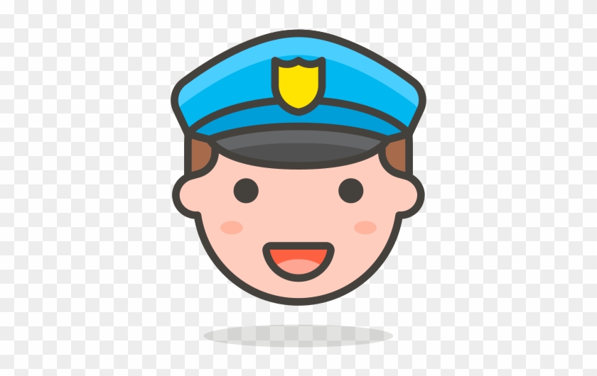 Man, Police, Officer Icon - Cartoon #1030910