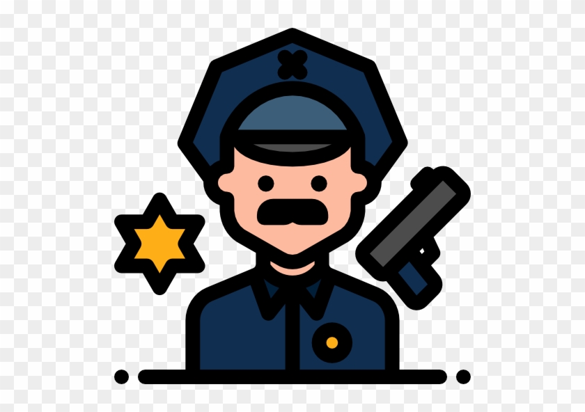Policeman Free Icon - Scalable Vector Graphics #1030913